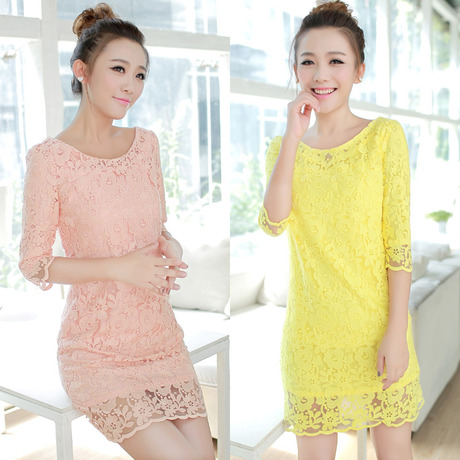 2014春装<em>品牌</em>专柜正品<em>女装</em>新款秋冬<em>春季</em>连衣