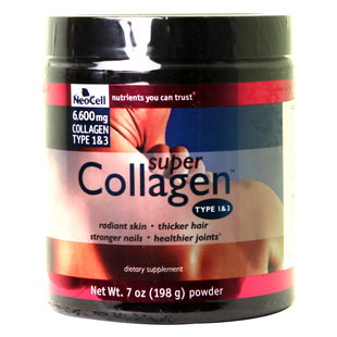  美国Neocell胶原蛋白粉100%纯水解198g分子易吸收 改善肤质 美白