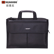 Numanni商务单肩斜跨公文男包 手提笔记本电脑包 男士牛津布包袋