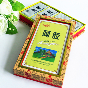  中秋送礼！ 正品山东东阿镇福牌精装阿胶块 补血滋补品 500g包邮