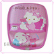 采妮hello kitty超细锦纶精丝布质鼠标垫腕垫组合