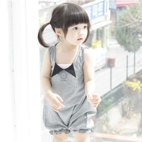 韩国首尔进口正品婴儿装代购2014夏女宝宝新