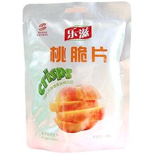 乐滋桃脆片 冻干桃脆20g 整箱2.98元一包 南方7个省运费低