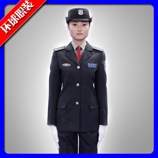 新款女保安常服 2011保安服全套 女士保安制服