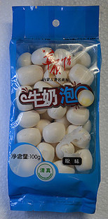  牛奶泡 奶泡 奶豆 奶酪 奶干 原味 草原情 内蒙古特产 100克 抢购