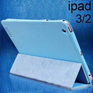 奥兰 正品<span class=H>ipad</span><span class=H>2</span> 保护套 智能休眠<span class=H>ipad</span>3 保护皮套 超薄可爱送配件
