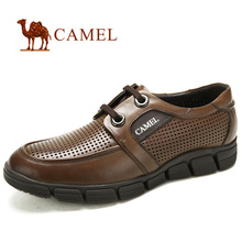 camel 骆驼真皮凉鞋单鞋 时尚潮流 透气 男鞋皮鞋 正品 2012新款