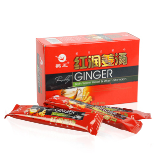  鹤王红润姜汤 红润姜茶 红糖姜茶 速溶姜汤 驱寒养胃10袋 包邮