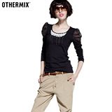 七格格OTHERMIX 秋新款 100%手工钉珠公主袖T恤 12A10040