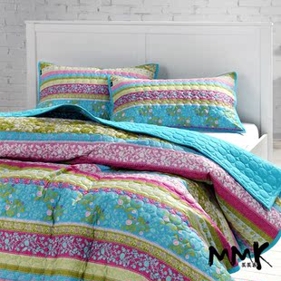  美美客 洛丽塔春天 纯全棉盖被床单三件套 圣诞新年热卖 特价促销