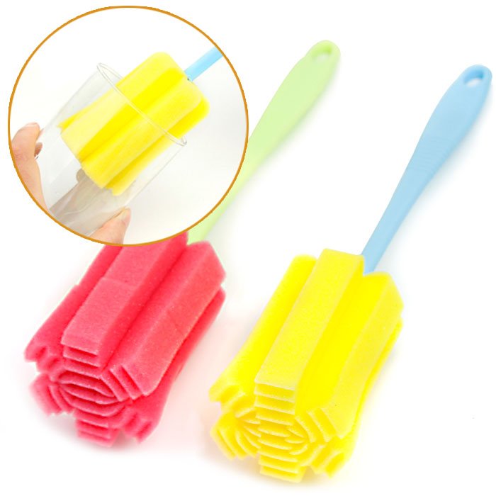 Home home Japanese Long handle Strength decontamination Cup Brush glass Sponge brush Cleaning brush brushin the Family/Personal Cleaning Tools , Housework/Floor cleaning equipment , Brush , Kitchen Brush category - from Buy2taobao.com to provide professional Taobao agent buy service