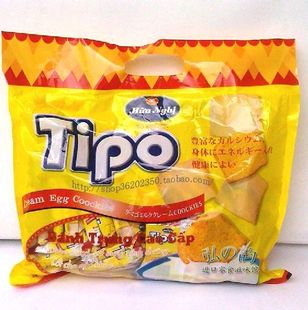 秒杀价 越南面包干 Tipo白巧克力面包干300g(350g)正宗鸡蛋饼