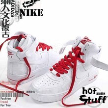 秒杀支持验货耐克NIKEAirForce情人节高帮板鞋情侣鞋