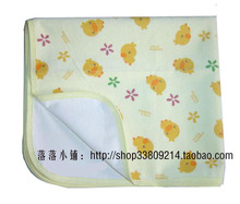 日单 西松屋 黄色小鸭款婴儿隔尿垫/隔尿床垫