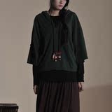 <em>茵曼</em>女装旗舰店2012<em>秋装</em>新款长袖衬衣<em>外套短</em>