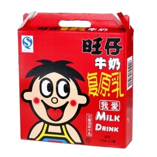  【天猫超市】旺旺 旺仔牛奶礼盒(原味)245ml*12/箱