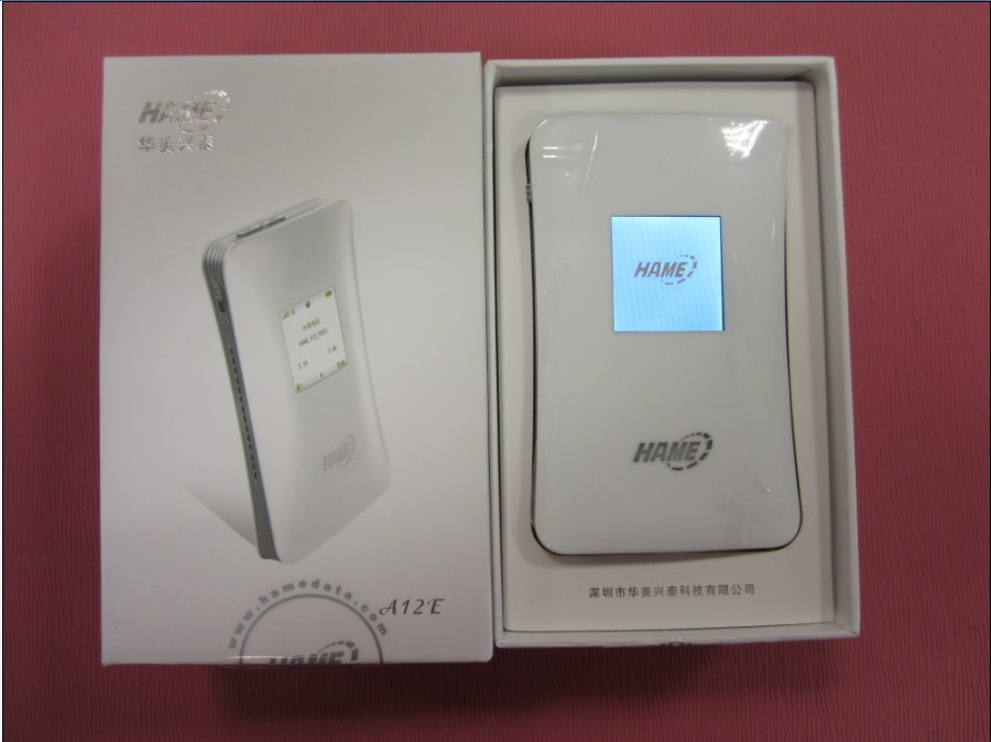 A12E HAME\/华美 电信天翼3G无线路由器 直插