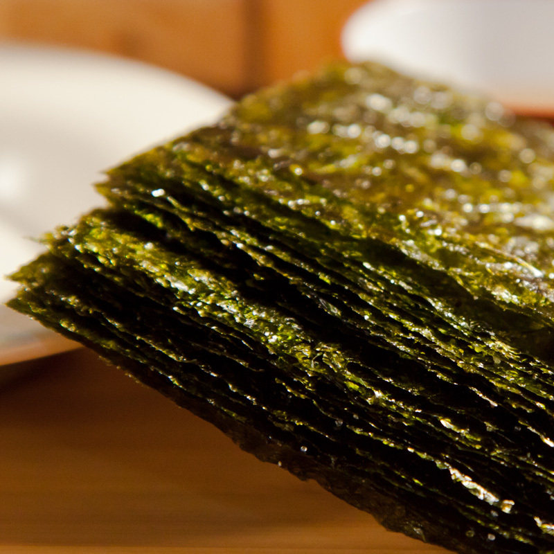 小瓒子特产零食品 韩国进口海飘海苔20g(65)内含10小包 80后美食