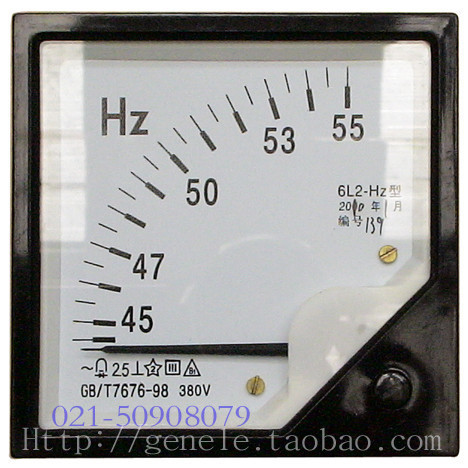 發電機交流頻率表220V/380VAC50HZ指針式市電發電機組電力★精選在類目 五金/工具, 機電五金, 發電機, 發電機組零部件中 - 來自Buy2taobao.com提供專業的淘寶代購服務