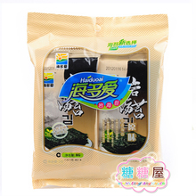 糖糖屋零食/食品/特产海多爱岩海苔/紫菜天然营养4包入8(30)g