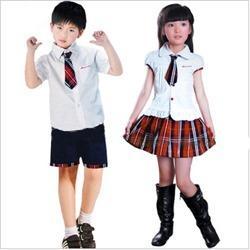 <em>中小学生</em>表演服 儿童演出服 学生服男女套装 男