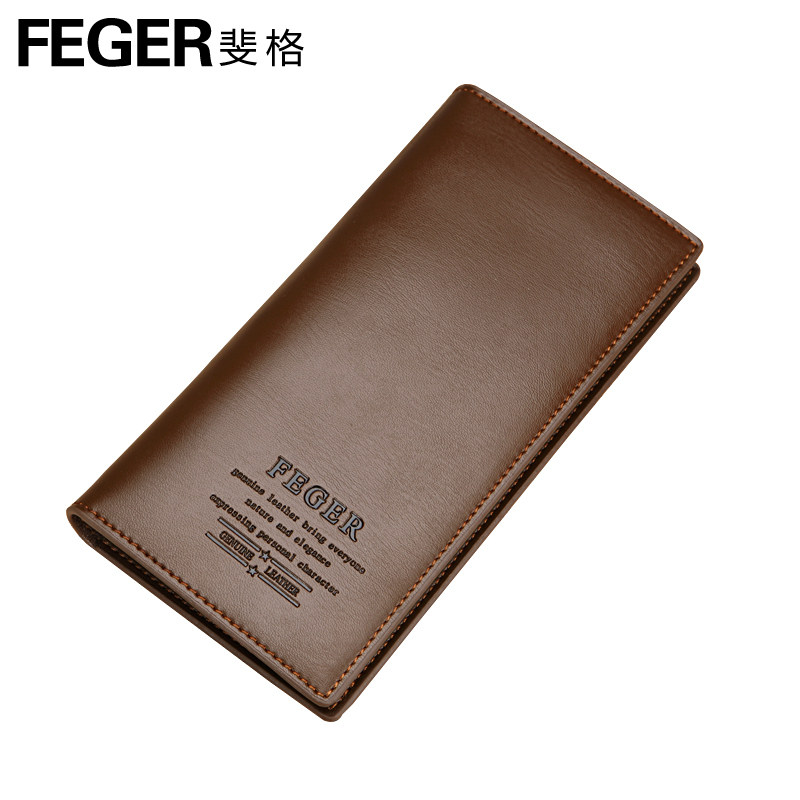 Fibonacci function of men's business casual leather wallet, more than 30 percent of the wallet, Europe and authentic around wallet money clip wallets