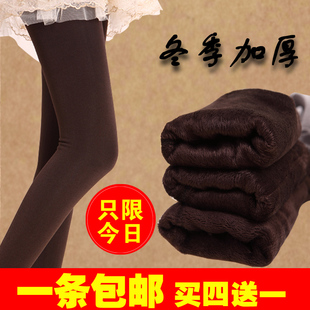  秋冬新款加绒加厚打底裤女女士秋冬大码保暖裤打底裤韩版潮女包邮