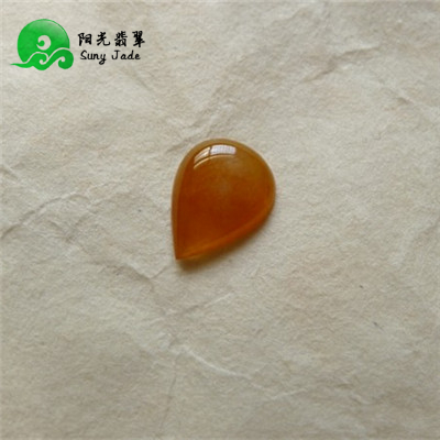 阳光翡翠 a货 冰种褐黄色水滴 女士老人戒指 不一样的美丽 有证在类目 珠宝/钻石/翡翠/黄金, 翡翠(新), 其他中 - 来自Buy2taobao.com提供专业的淘宝代购服务