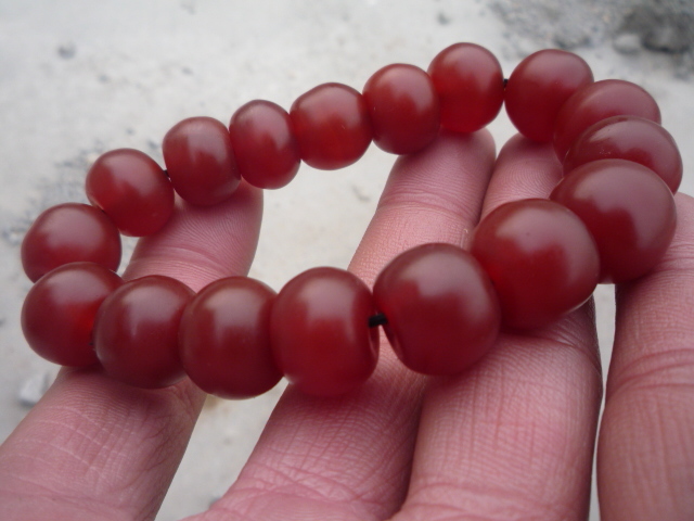 Package old Nanhong agate Beads Bracelet Hand string Nanhong agate Bead Bracelets Rosy Antique Collectionin the Accessories/Fashion Jewelry, Beads/Wooden bracelets , Beads/Prayer beads category - from Buy2taobao.com to provide professional Taobao agent buy service