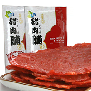  百草味 零食特产 蜜汁烤制猪肉干 肉脯 手撕大片猪肉脯 200g袋装