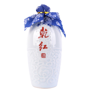  正品！中华老字号女儿红 九年陈酿 低度营养绍兴黄酒350ML 青瓷瓶