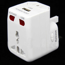 Narken NK-300A 全球通USB转换插座 美标欧标英标 万能转换插头