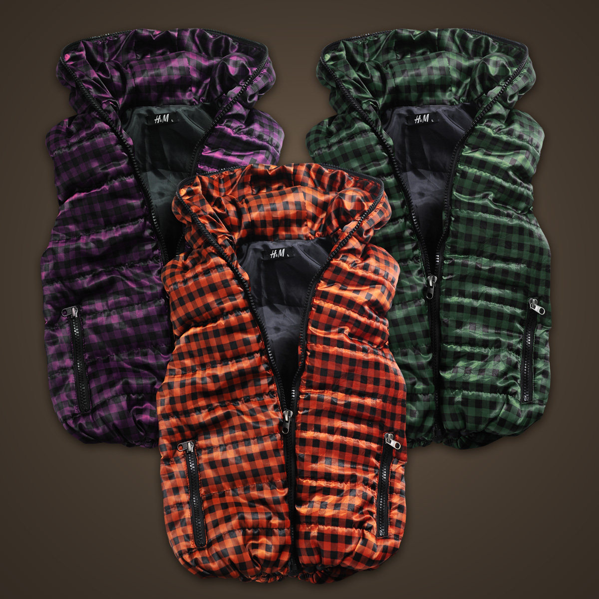 <em>羽绒</em>背心/棉背心,2010秋冬新款 时尚<em>个性</em>连帽拉