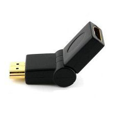 HDMI公对母旋转转接头/蛇圣高清线材赠品