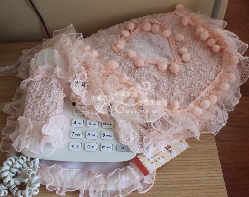 68 Clara Telephone Three-piece Suite Phone Case Telephone sets Countryside Telephone dust coverin the Home Fabric , Dust protection cover , Phone Case category - from Buy2taobao.com to provide professional Taobao agent buy service