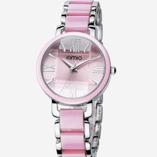 手表 女 正品金米欧手表韩国时尚表 时装表女士表女表 陶瓷女表