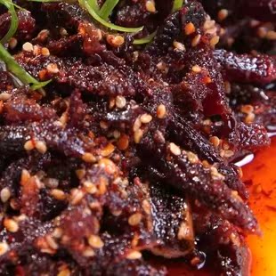  川香居 冠辣汇 四川馆麻辣牛肉干（重辣）四川特产小吃零食 120g