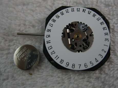 手表机芯VX42钟表工具手表配件钟表零件(电池