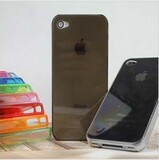 手机贴钻 透明壳 iphone4/4S摔不坏保护壳 水晶壳 苹果4代 外壳