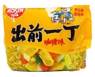  香港制造 日清NISSIN出前一丁即食面/方便面 咖哩味 100G