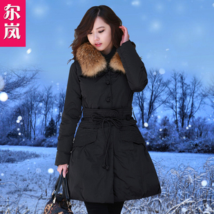  冬装新款大码棉衣女装韩版 加厚棉服女中长款外套女士棉袄