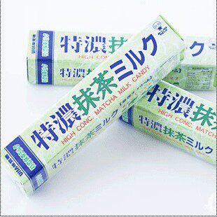日本原装进口 味觉糖 悠哈UHA 特浓抹茶味牛奶糖40(45)g