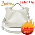 淘品牌〓麦包包※DUDU〓包邮10新品时尚牛皮手提斜挎女包两用包