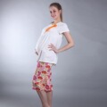 （夏）快乐屋专柜正品 孕妇夏装 孕妇套装 665005