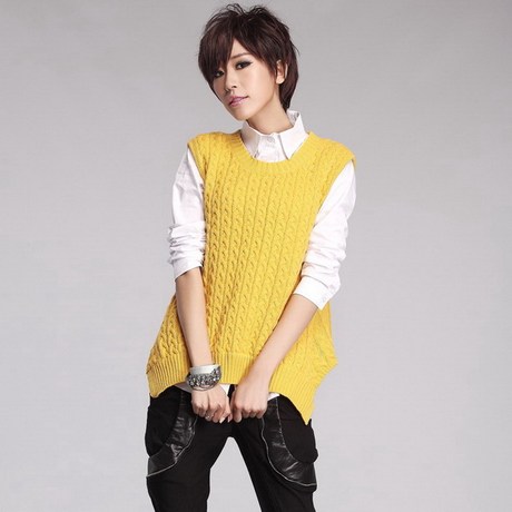 后露背时尚配<em>衬衣</em>麻花<em>针织</em>女式毛衣<em>马甲</em>打底毛
