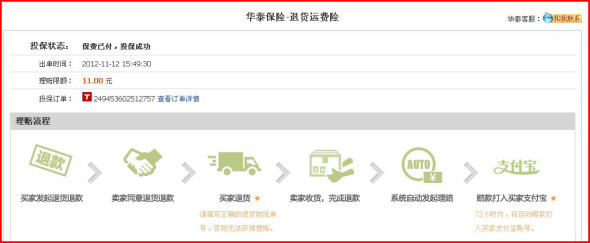 【今日关注】淘宝网购催热退货运费保险,消费