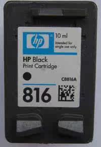 HP816墨盒 惠普816墨盒 惠普817墨盒     黑色大容量