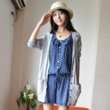 春秋装新品2012女装韩版薄款针织衫长款针织开衫长袖外搭毛衣外套