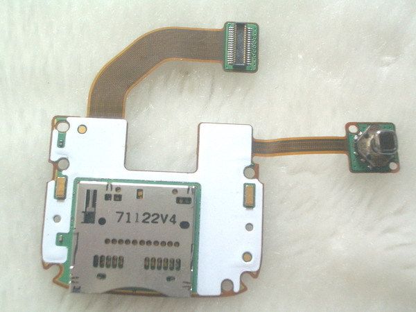 冲皇冠 诺基亚N73排线 N73按键小板 带导航键内存卡座 原装正品