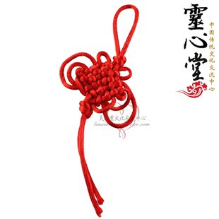  开光红色中国结手工编织DIY配件特价促销